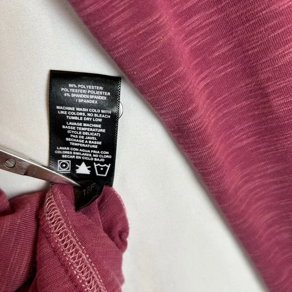 Kuhl Womens Burgundy Sora Hoody‎ Long Sleeve Hooded Henley Shirt Size Small - Picture 5 of 12